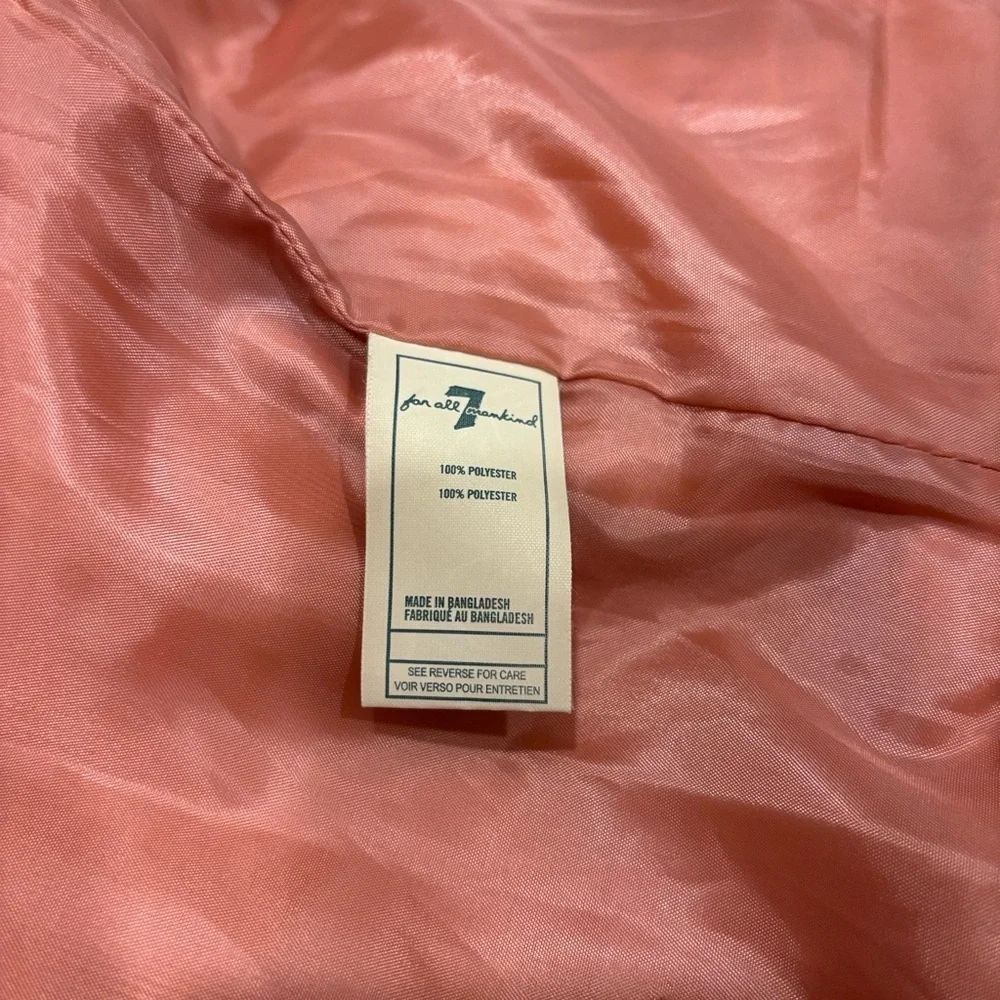 7 For all mankind Cozy Pink Kids Jacket. It's a size 18 months